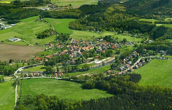 Letecký pohled